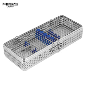 SurgiMac Instruments Cassette, Small, 5 Instruments, Stainless Steel, Eco Series, 1/Pk | SurgiMac Dental Supply