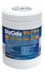 DisCide Ultra Towelettes, 6” x 6 ¾”, 160ct/can 60DIS