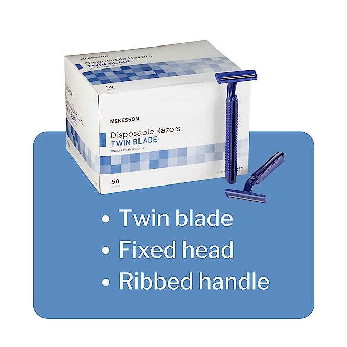 Razor McKesson Twin Blade Disposable 16-RZ50