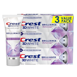 Crest 3D White Brilliance Whitening Toothpaste 72/Case, 80717080 80717080