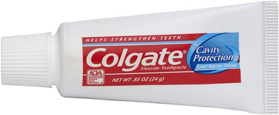 Colgate Original Flavor Travel Size Toothpaste, 0.85 Oz. Tube - 240 Case for Freshness Anywhere