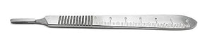 Scalpel Handle #3 | with Ruler | Pro Series by SurgiMac | Pack of 1 16-2452-P