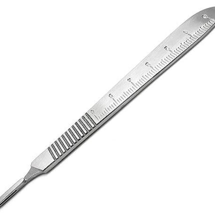 Stainless Steel Scalpel Handle with Ruler | SurgiMac | SurgiMac