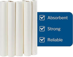 Crepe Table Paper Roll, White, 12 Rolls Per Case 18-6218