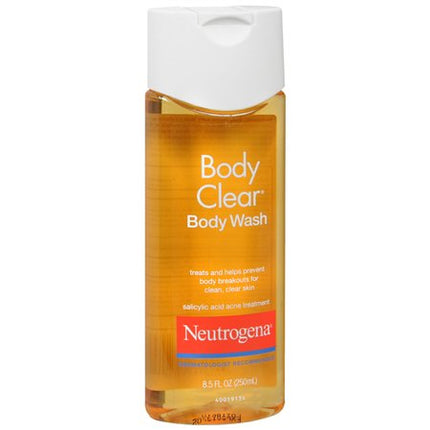 Acne Body Wash Neutrogena Body Clear 8.5 oz. Liquid