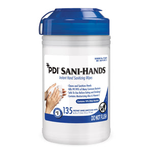 PDI Sani-Hands Instant Hand Sanitizing Wipes, P13472 P13472-1