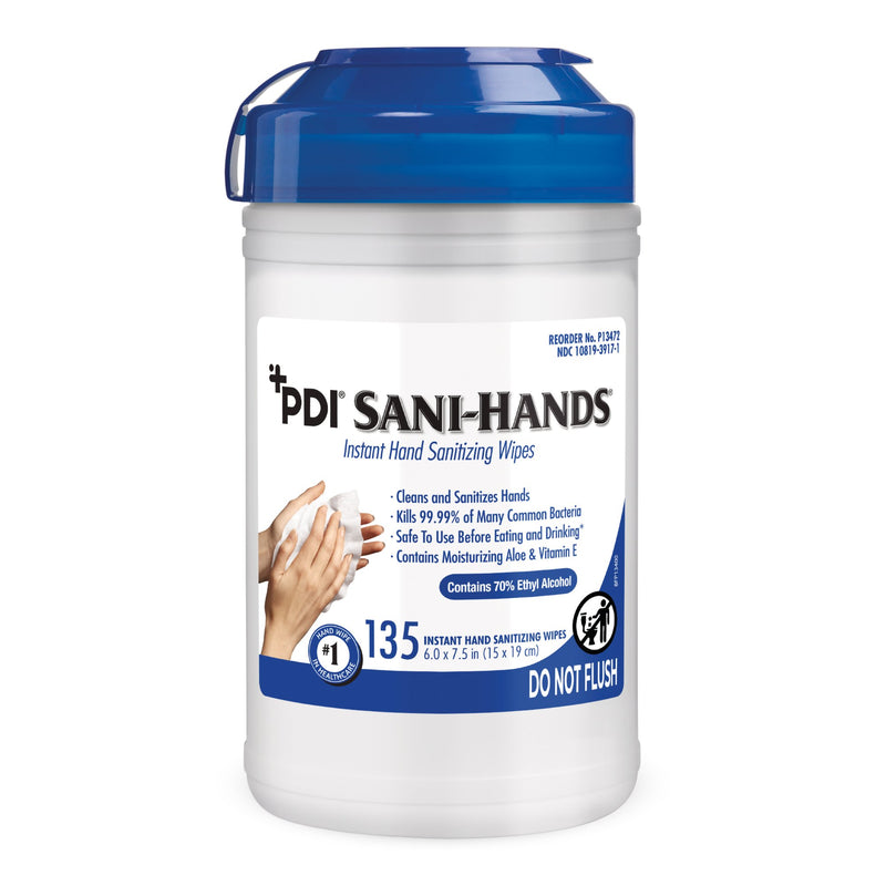 PDI Sani-Hands Instant Hand Sanitizing Wipes, P13472 P13472-1