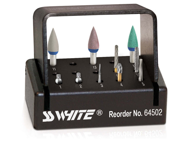 SS White CAD/CAM Preparation & Finishing Kit | SurgiMac Dental Supply