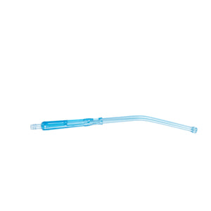 Suction Tube Handle McKesson Rigid Angled Type Regular Tip Type Yankauer Style Vented Sterile | SurgiMac Dental Supply