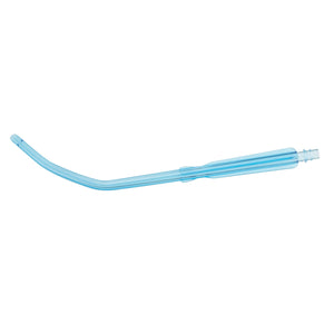 Suction Tube Handle McKesson Rigid Angled Type Regular Tip Type Yankauer Style Non-Vented Sterile | SurgiMac Dental Supply