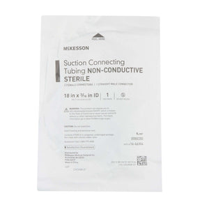 Suction Tubing McKesson Clear 3/16 Inch I.D. 1-1/2 Foot Length PVC Sterile | SurgiMac Dental Supply