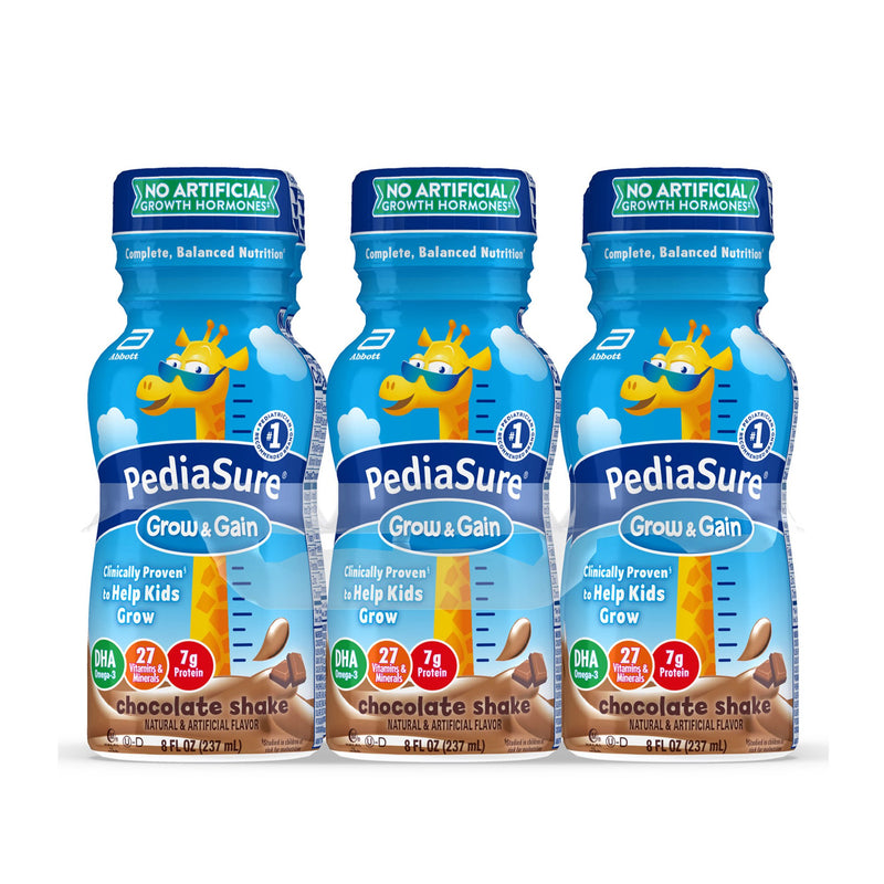 Pediatric Oral Supplement PediaSure Grow & Gain Shake 8 oz. Bottle Liquid Calories 58058