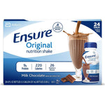 Oral Supplement Ensure Original Shake Milk Chocolate Flavor Liquid 8 oz. Bottle 57231
