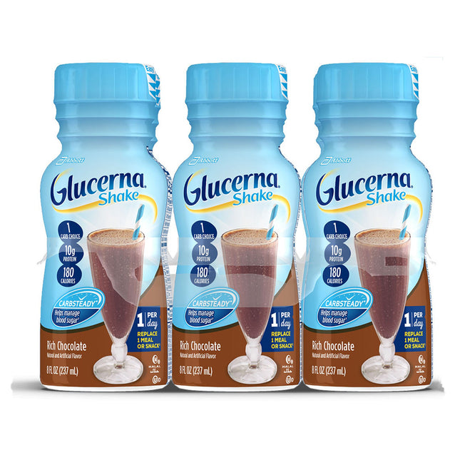 Abbott Nutrition | Oral Supplement Glucerna Original Shake Rich Chocolate Flavor Liquid | 57804-1