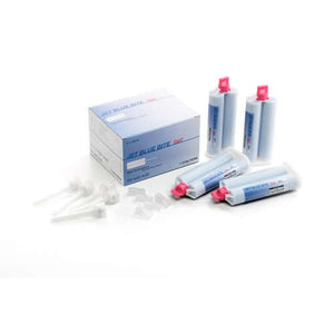Jet Blue Bite Registration - Fast Set, Refill Pack: 4 - 50 mL Cartridges, 12 | SurgiMac Dental Supply