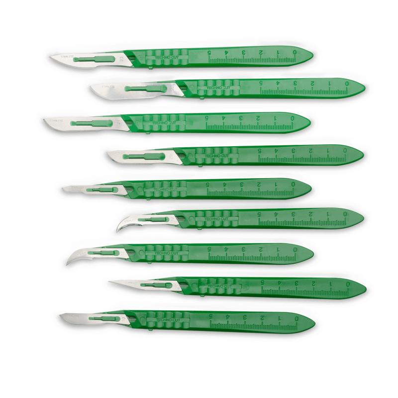 Myco Medical Disposable Scalpels - SS #21 10/Pk. Superior sharpness | SurgiMac Dental Supply