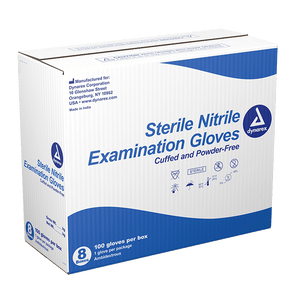Nitrile Sterile Exam Gloves by Dynarex | SurgiMac Dental Supply