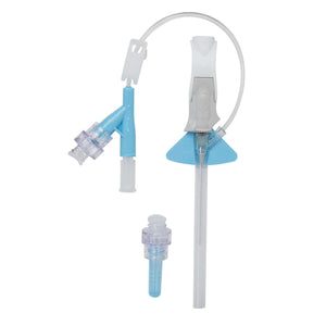 BD Nexiva 22G Closed IV Catheter 1 Inch Vialon Biomaterial Winged Hub with Blood Control | SurgiMac Dental Supply