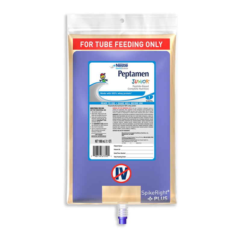 Pediatric Tube Feeding Formula Peptamen Junior 00798716773607-1