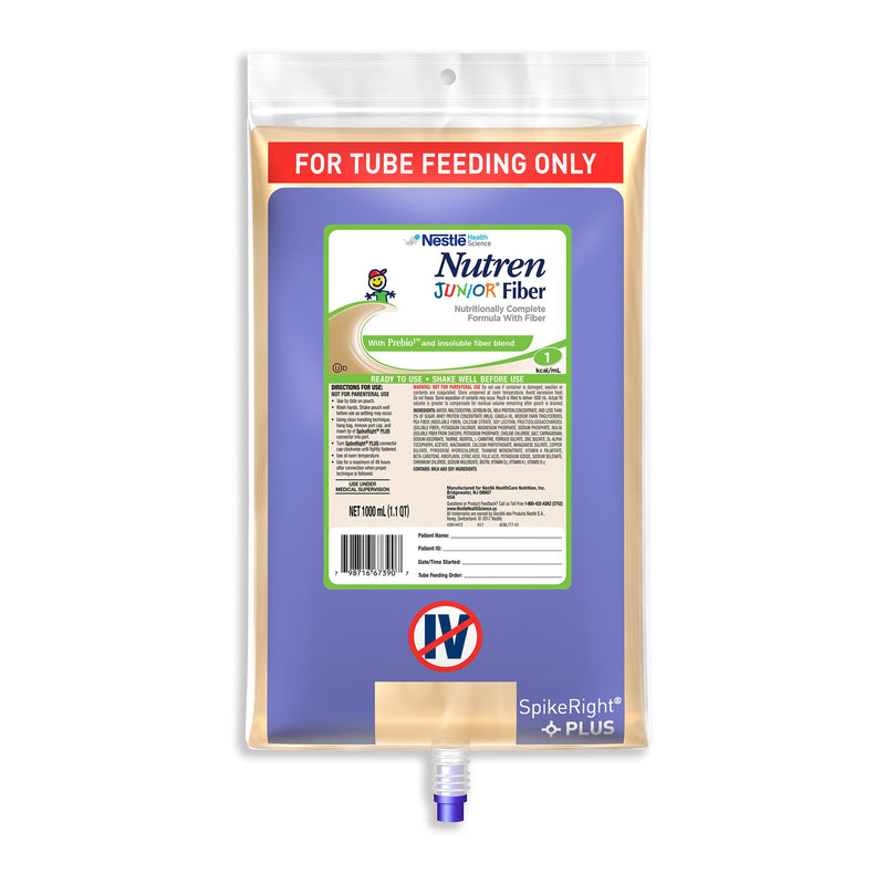 Pediatric Tube Feeding Formula Nutren Junior Fiber 00798716774000-1