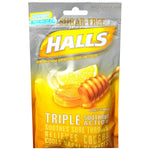 Cold and Cough Relief Halls Sugar-Free 7.6 mg Strength Lozenge 25 per Bag | SurgiMac Dental Supply