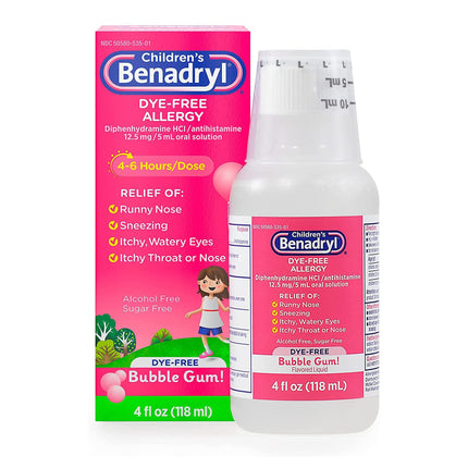 Children's Allergy Relief Children's Benadry 12.5 mg Strength Liquid