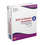 Dynarex Antiseptic Skin Towelette Individual Packet Scented 100 Count | SurgiMac Dental Supply