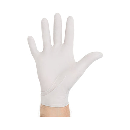 Exam Glove STERLING® Sterile Pair Nitrile Standard Cuff Length Textured Fingertips Gray Not Rated