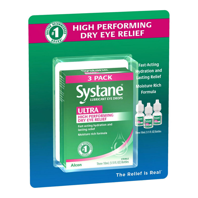 Systane Ultra Lubrication Eye Drops, 3 pk./10mL 684723
