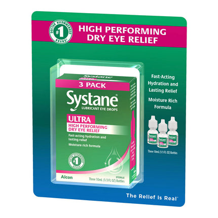 Systane Ultra Lubrication Eye Drops, 3 pk./10mL | Systane | Only at SurgiMac