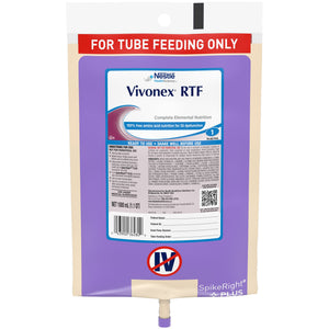 Tube Feeding Formula Vivonex RTF Unflavored Liquid 10043900362806