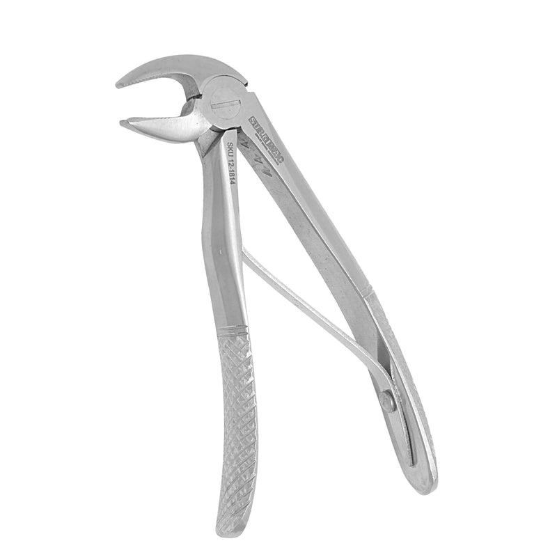 SurgiMac 1C English Pattern, Pedo Extraction Forceps Child/Kids, Stainless Steel, Pro Series, 1/Pk. 12-1822
