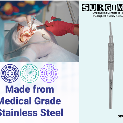 Movable Adjustable Scalpel Blade Handle 