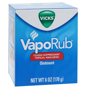 Vicks Vaporub Jar, Original, 6 oz 2390000015