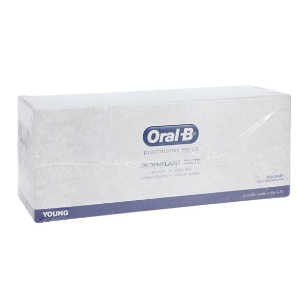 Young Dental | ORAL-B Prophylaxis Paste, Mellow Mint, Medium, 200/bx | 295190