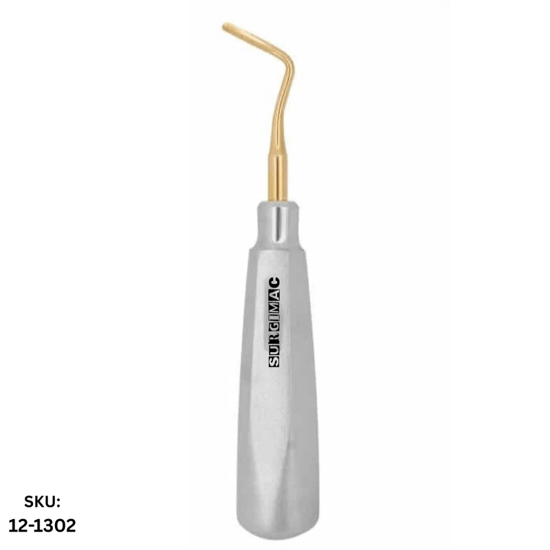 SurgiMac #302 Apical Elevator, Gold Tips, Stainless Steel, Air Series, 1/Pk
