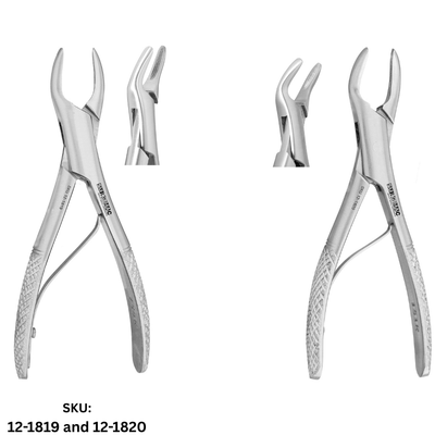 SurgiMac 150K and 151K Small Pedo Forceps, Surgical Instruments, Stainless Steel, Pro Series 2/Pk