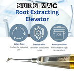 Cryer #44 and #45 Root Elevators, Gold - Set of Left & Right, Stainless Steel, Air Series 12-1944