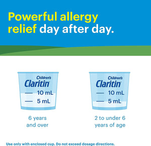 Claritin Grape Flavored Kids Allergy Relief 81099