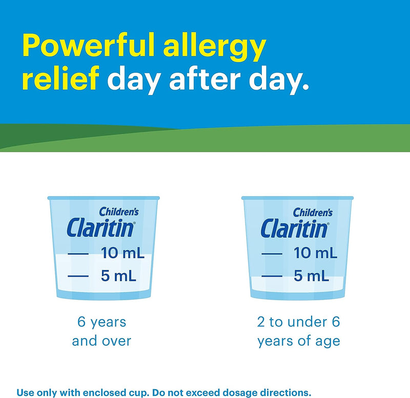 Claritin Grape Flavored Kids Allergy Relief 81099