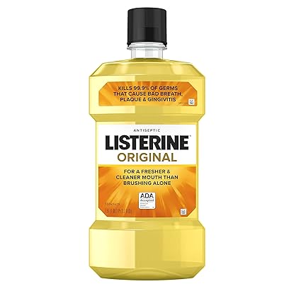 Listerine Antiseptic Mouthwash, Original 1.5 Liter, 6/cs