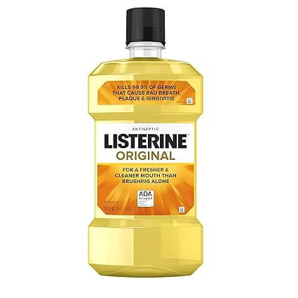 Listerine Antiseptic Mouthwash, Original 1.5 Liter, 6/cs | SurgiMac Dental Supply