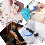 Pre-Bent Applicator Needle Tips, Black 19 gauge, bag of 100 Tips Q-1229