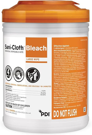 Sani-Cloth Bleach Surface Disinfectant Cleaner by PDI P84172-*1