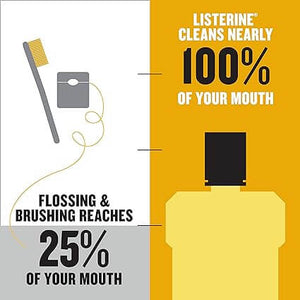 Listerine Antiseptic Mouthwash, Original 1.5 Liter, 6/cs | SurgiMac Dental Supply