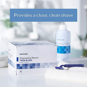 Razor McKesson Twin Blade Disposable 16-RZ50