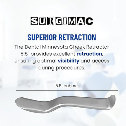 Dental Minnesota Cheek Retractor 5.5" by SurgiMac