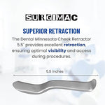 Minnesota Retractor, Stainless Steel, Eco Series, 1/Pk 13-1404