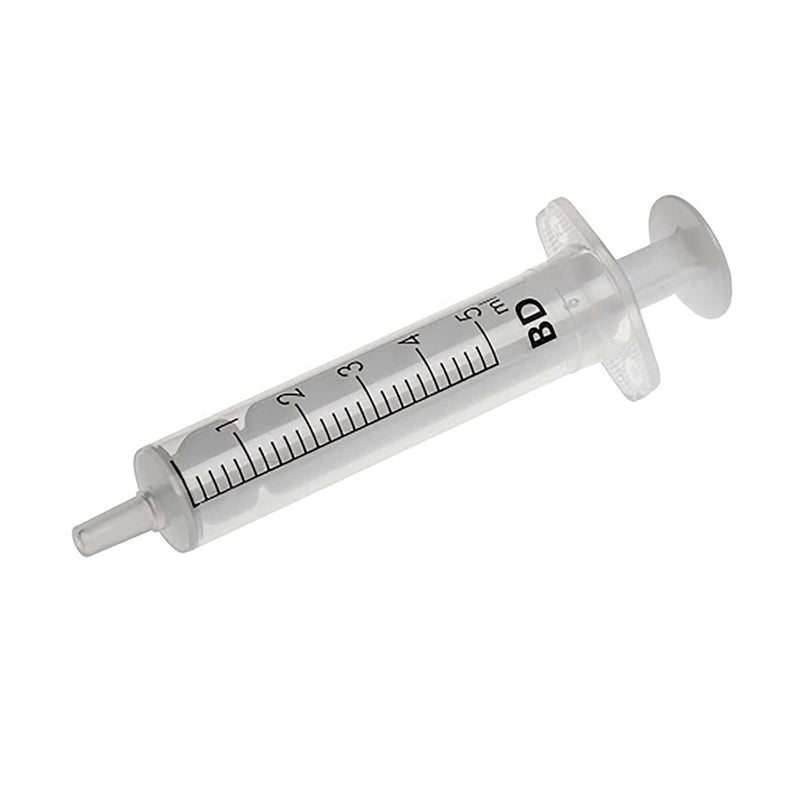 BD™ 5 mL General Purpose Syringe With Luer Slip Tip, Sterile, Disposable, Clear Barrel | SurgiMac Dental Supply