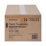 Spoon McKesson General Purpose White Polypropylene | SurgiMac Dental Supply